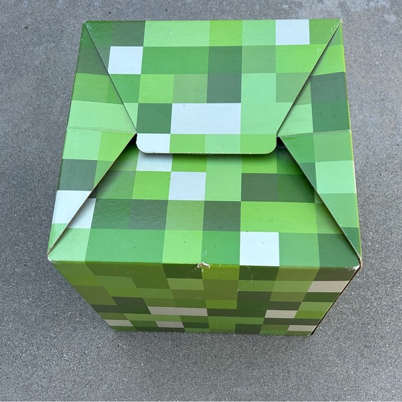 Creeper Head Minecraft Creeper Costume | Room Decor when not in use - Picture 2 of 5
